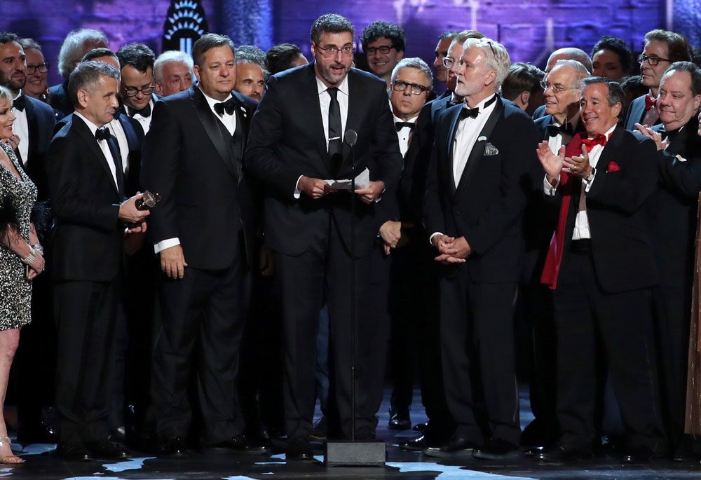 The Bands Visit arrasó con 10 Premios Tony. Foto: AP.