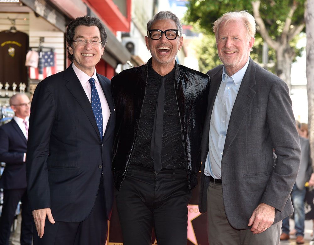 Norman L. Eisen, Jeff Goldblum y Ed Begley Jr.&nbsp;Foto: AP.