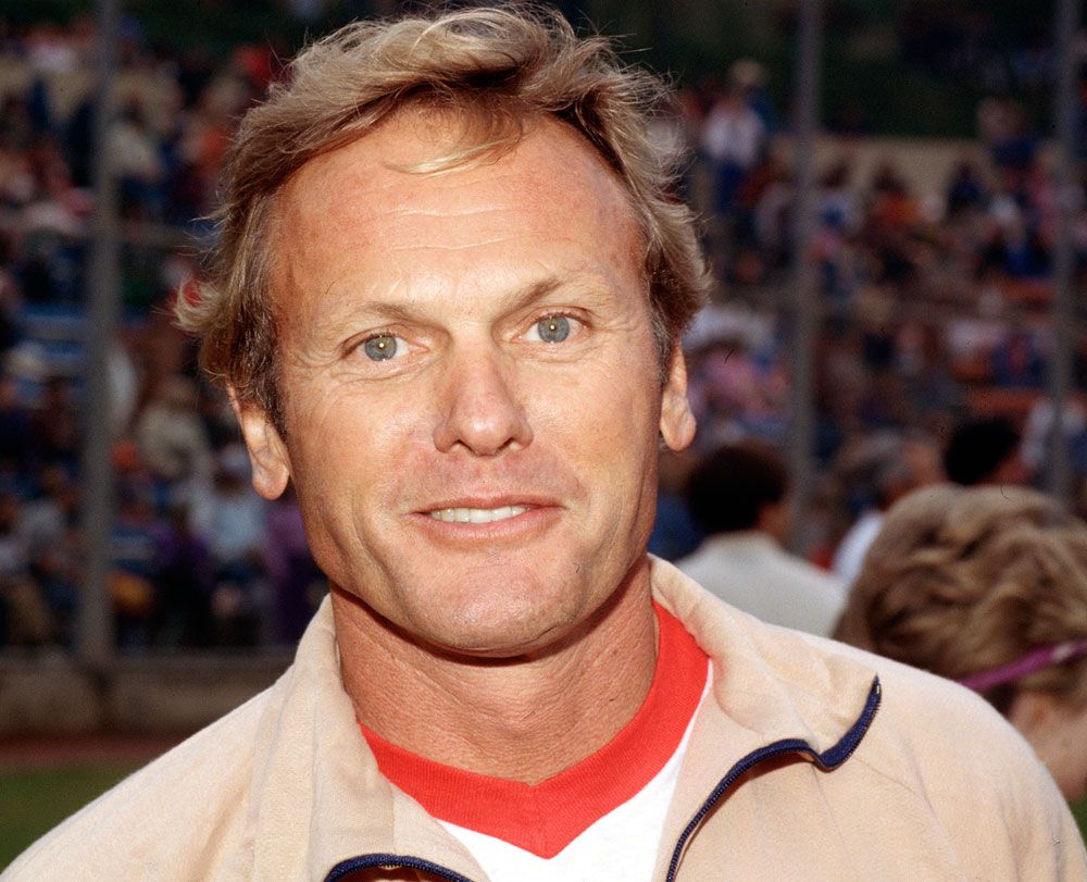 Tab Hunter en los 80. Foto: AP.