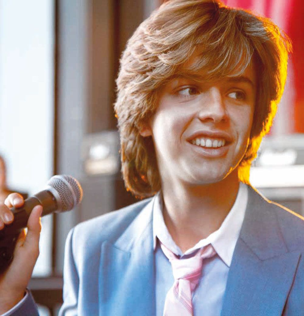Luis de la Rosa. El joven y principiante actor de 16 años encarnó a Luismi de adolescente.