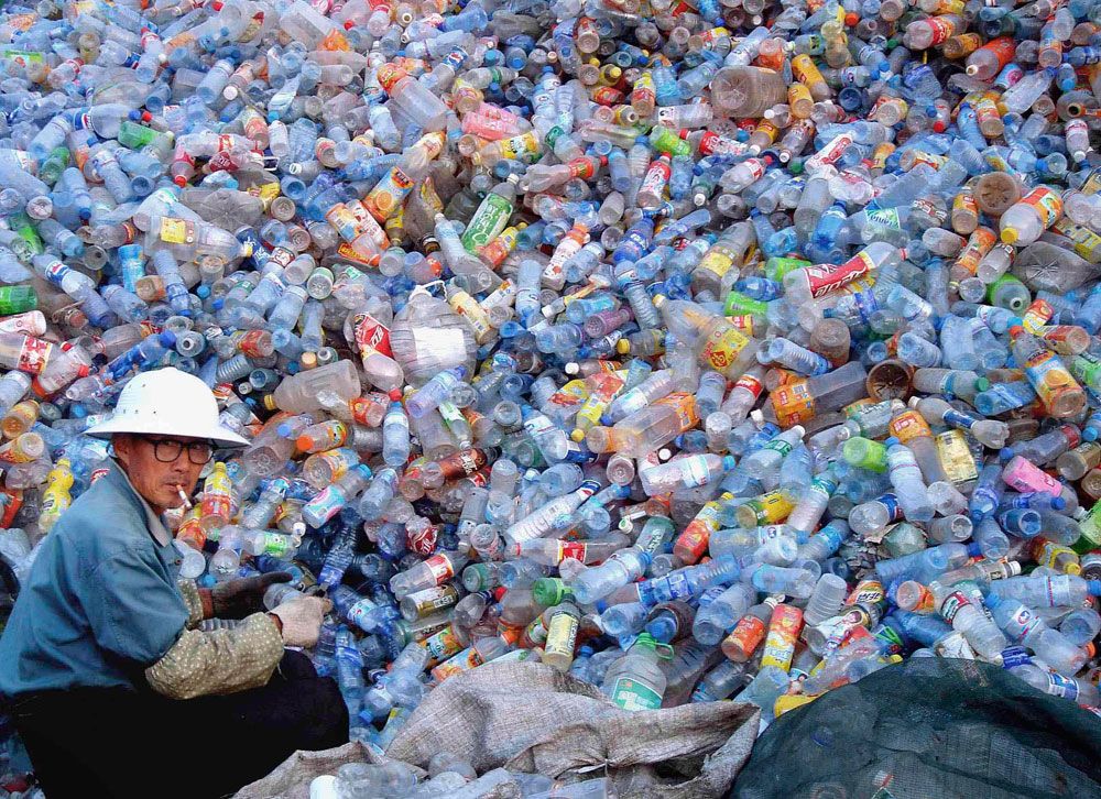 Historia reciente. China compró más de la mitad de los desechos reciclables exportados por Estados Unidos.