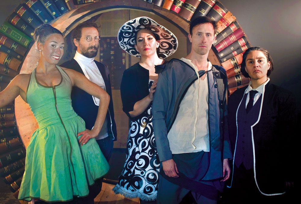 Protagonistas. Parte del elenco estelar que se presentará en el estreno de esta noche.