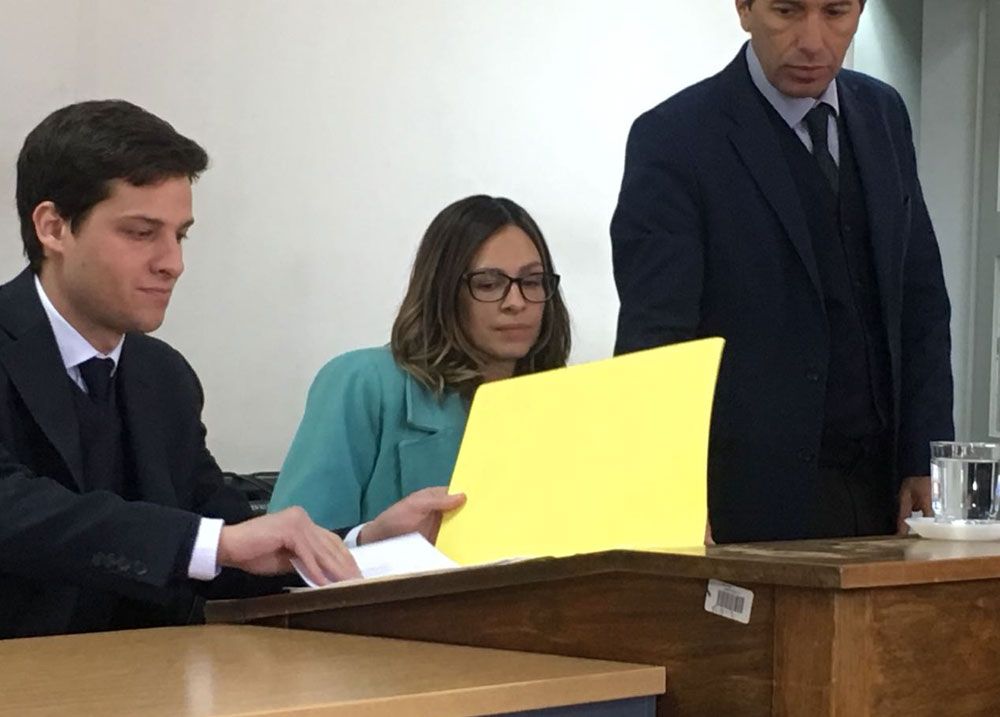 En la mira de todos. Julieta Silva quedará frente al tribunal que la juzgará.