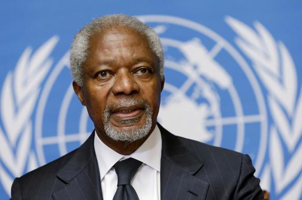 Annan siempre se distinguió por su lucha por la paz y la defensa de los Derechos Humanos