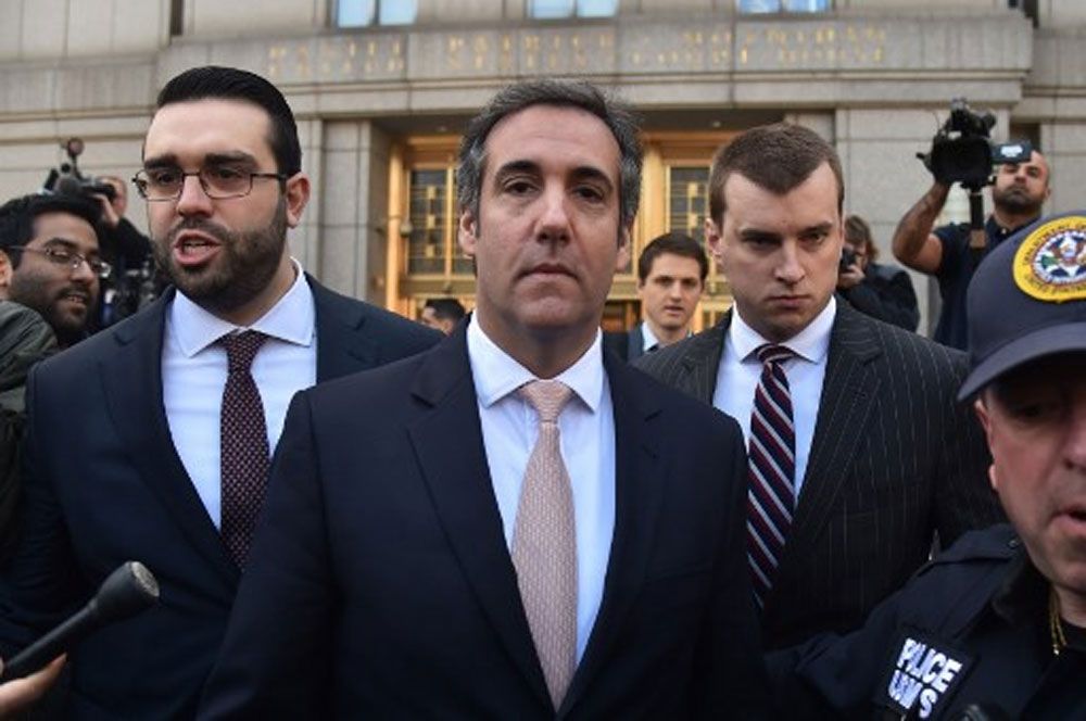 Michael Cohen, ex abogado de Trump.&nbsp;