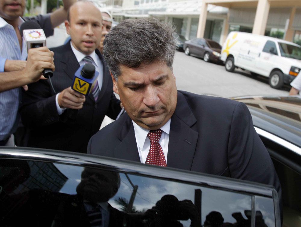 En la mira.&nbsp; El venezolano Antonini Wilson intentó ingresar 800.000 dólares al país en un confuso episodio. Foto: Archivo Diario UNO.&nbsp;