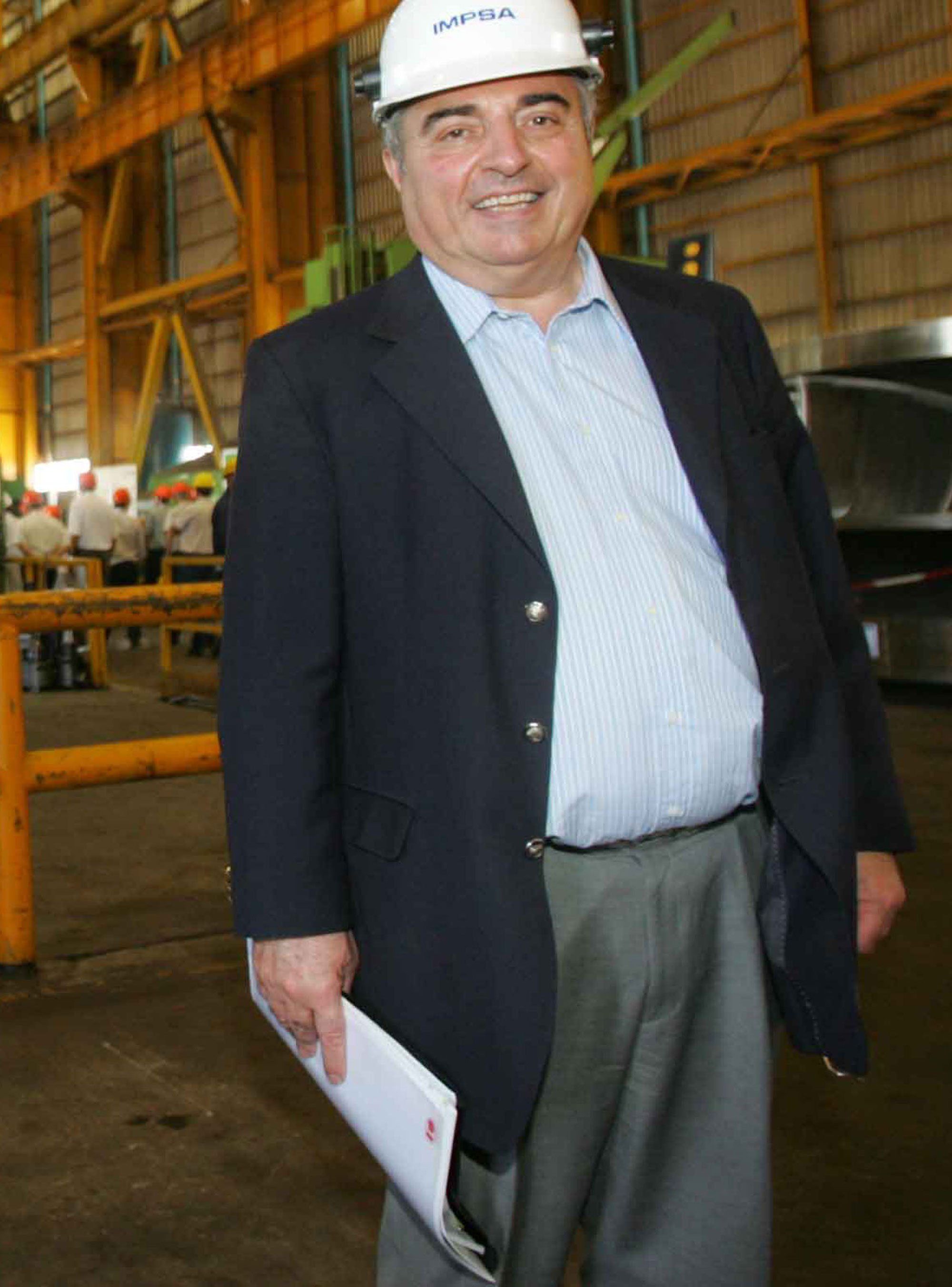 Rubén Valenti, el empresario mendocino, ex N°2 de IMPSA.&nbsp;