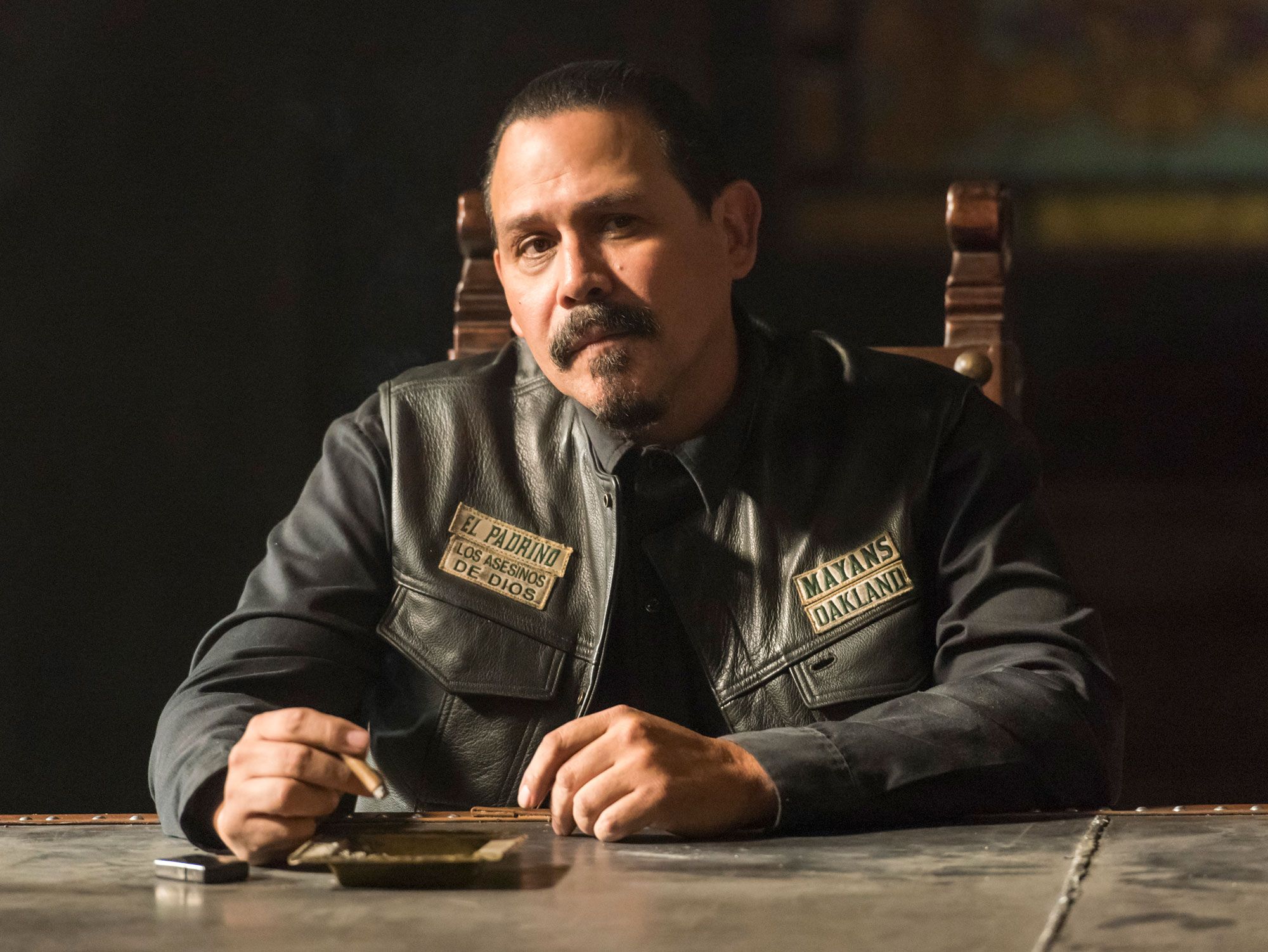 Emilio Rivera es Marcus Alvarez en Mayans. Foto: AP.