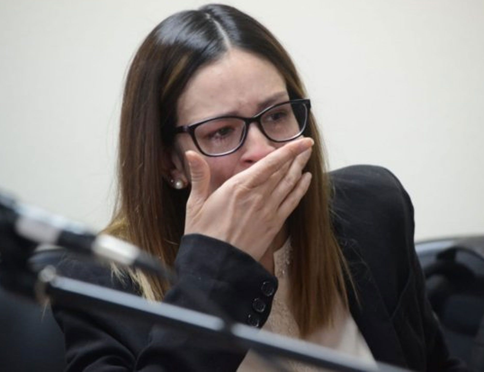 Julieta Silva lloró al escuchar a la madre de Genaro.