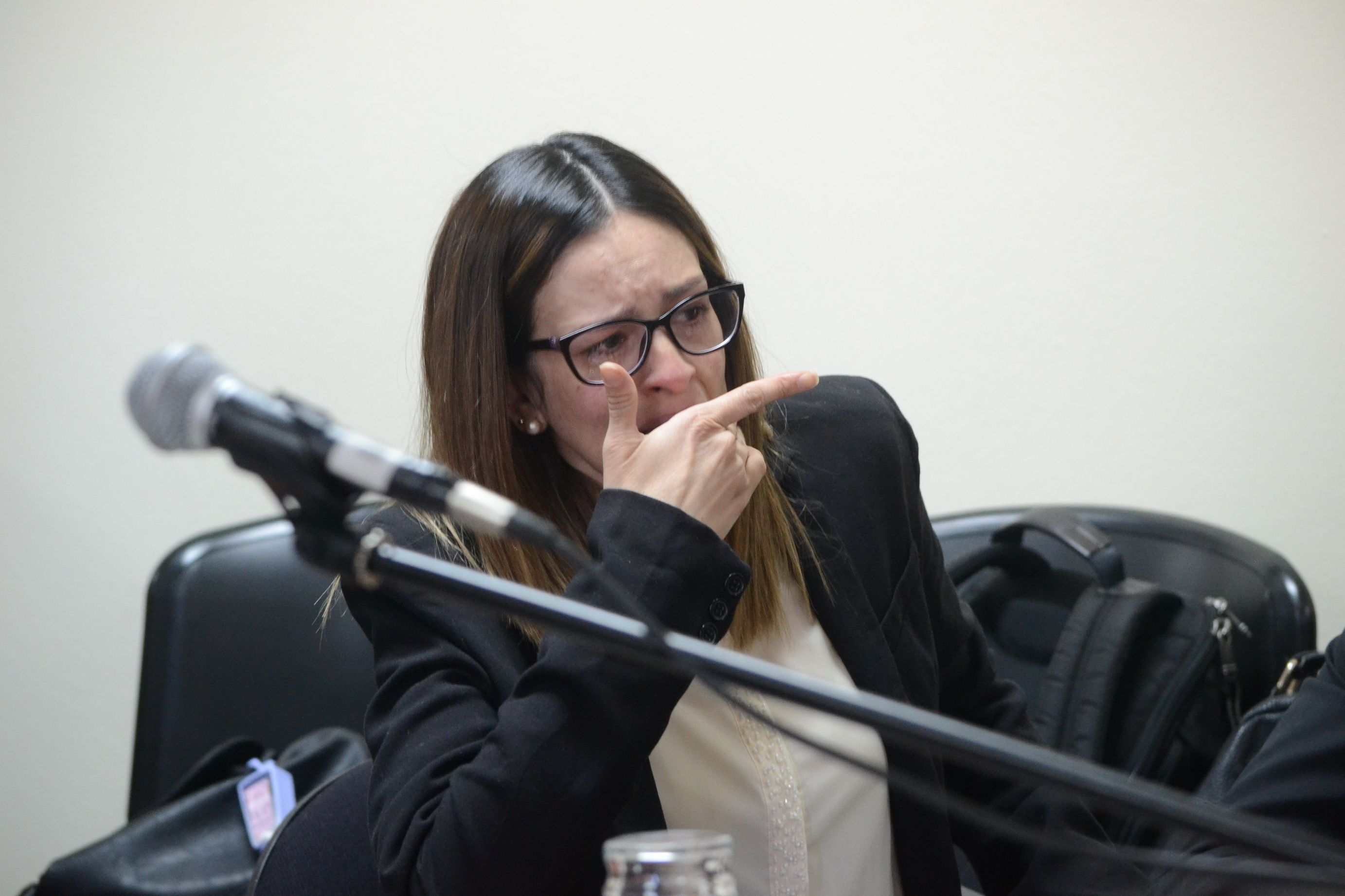 Acusada. Julieta Silva recibió 3 años y 9 meses con prisión domiciliaria por la muerte de Genaro Fortunato.
