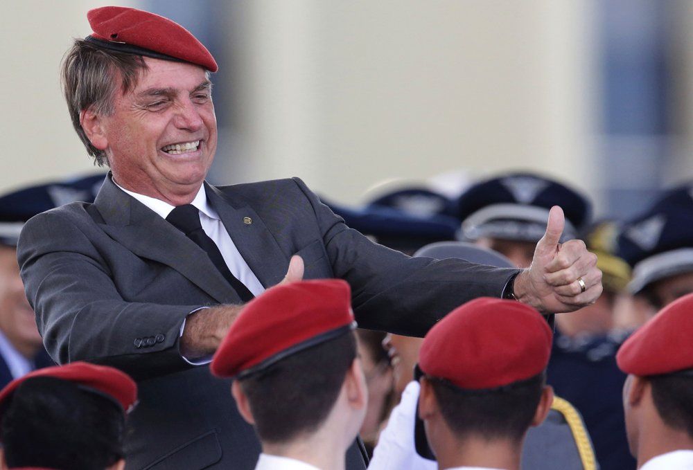 Diputado y ex militar. El candidato Jair Bolsonaro supera los 7 millones de seguidores en Facebook y 4,2 millones en Instagram. Foto: AP.