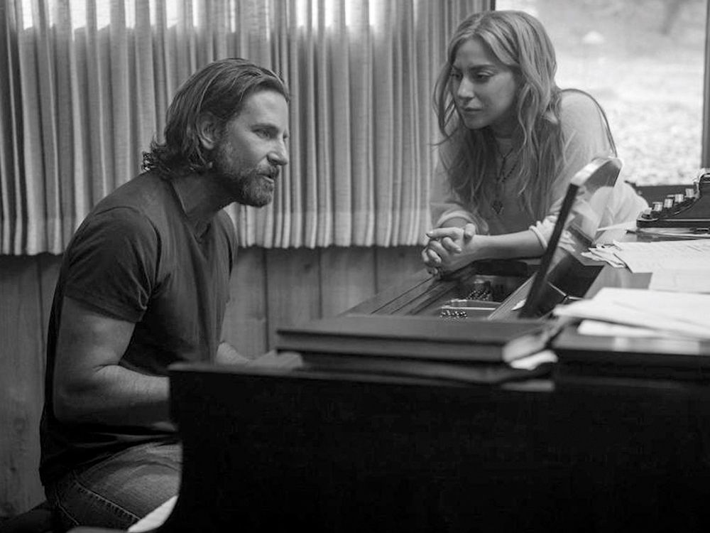 Bradley Cooper y Lady Gaga en Nace una estrella.&nbsp;