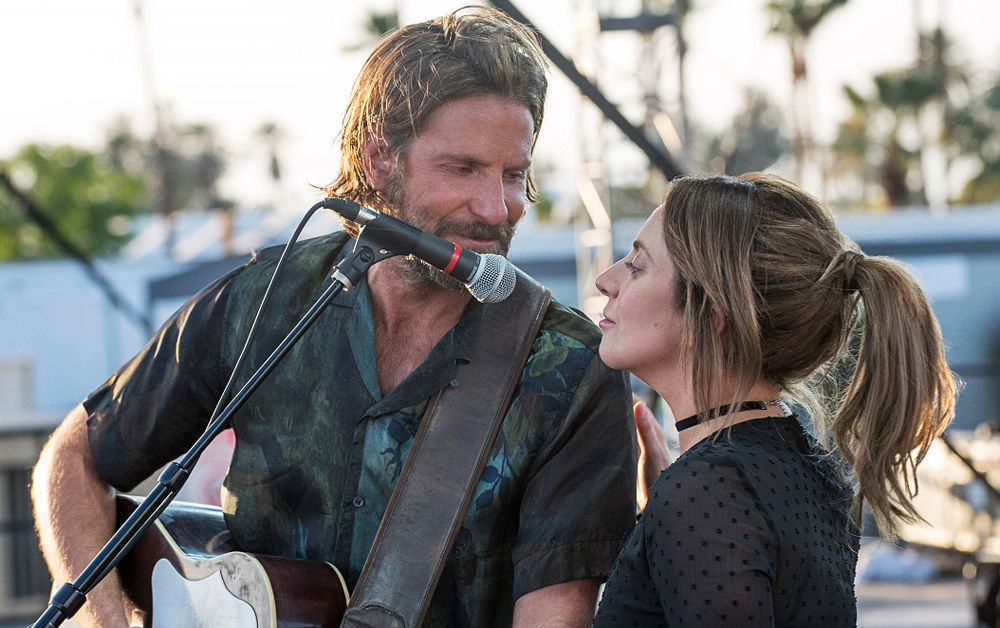 Bradley Cooper y Lady Gaga en Nace una estrella.&nbsp;