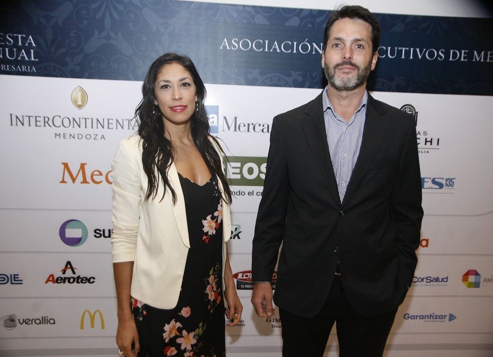 Sabrina Salvi ( gerente comercial y relacionamiento de Grupo América Cuyo) y Luis Rovello ( gerente de Operaciones de Grupo América Cuyo).