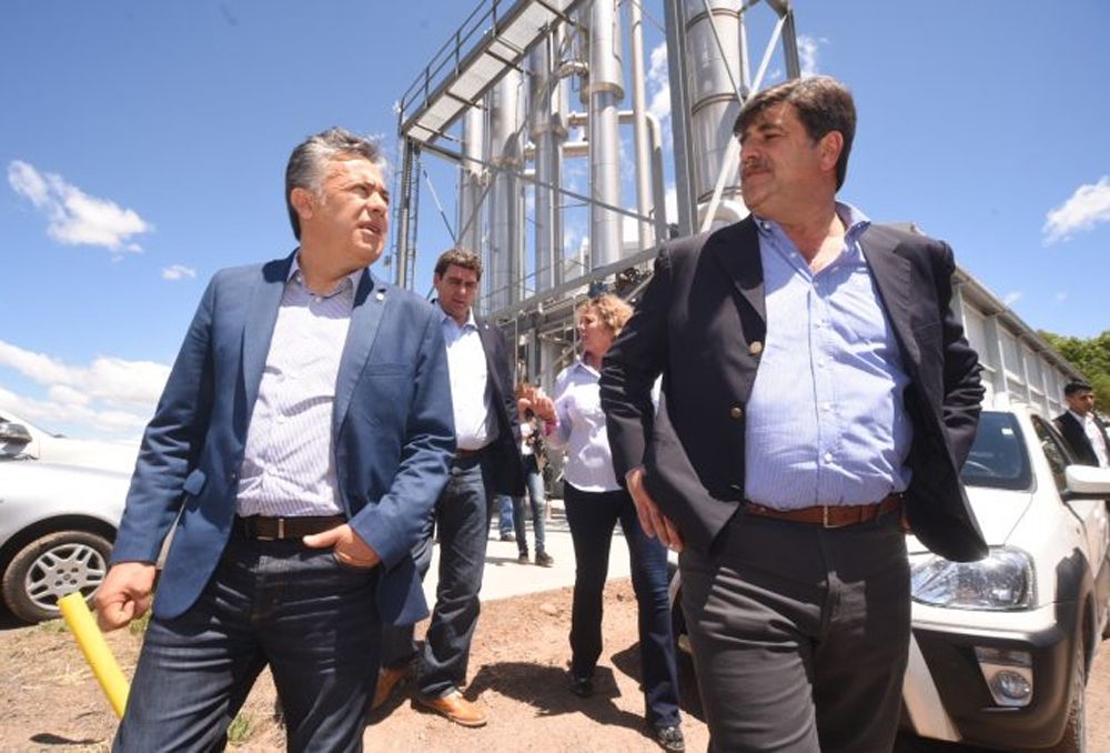 Alfredo Cornejo y Mario Abed. Foto: Gentileza Prensa Gobierno de Mendoza.&nbsp;