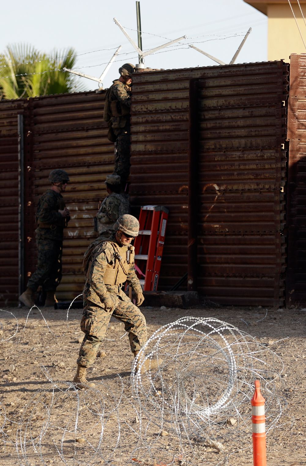 Frontera entre Estados Unidos y México. Foto: AP.