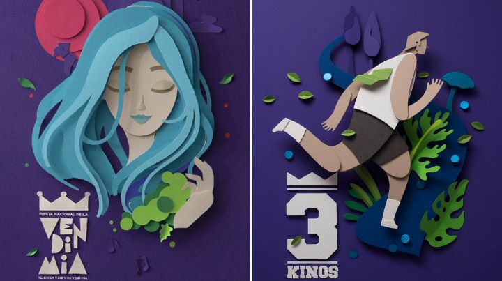 Más similitudes entre el afiche ganador y el autor original