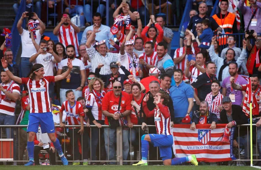 El francés celebra el 2-0 parcial