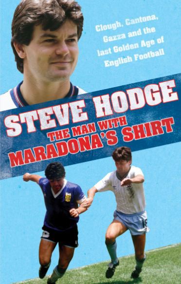 El libro El hombre con la camiseta de Maradona.