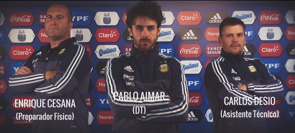 El cuerpo técnico de la Selección Sub 17