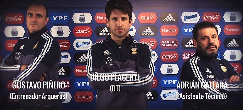 El cuerpo técnico de la Selección Sub 15