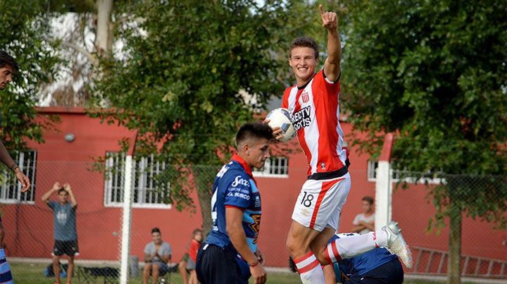 Facundo Bruera fue el goleador de la Reserva de Estudiantes de La Plata.