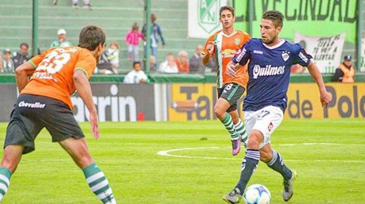El mendocino Franco Negri jugó 11 partidos en la Primera División de Quilmes.