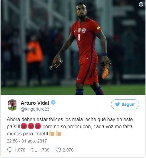 Bombazo en las redes.