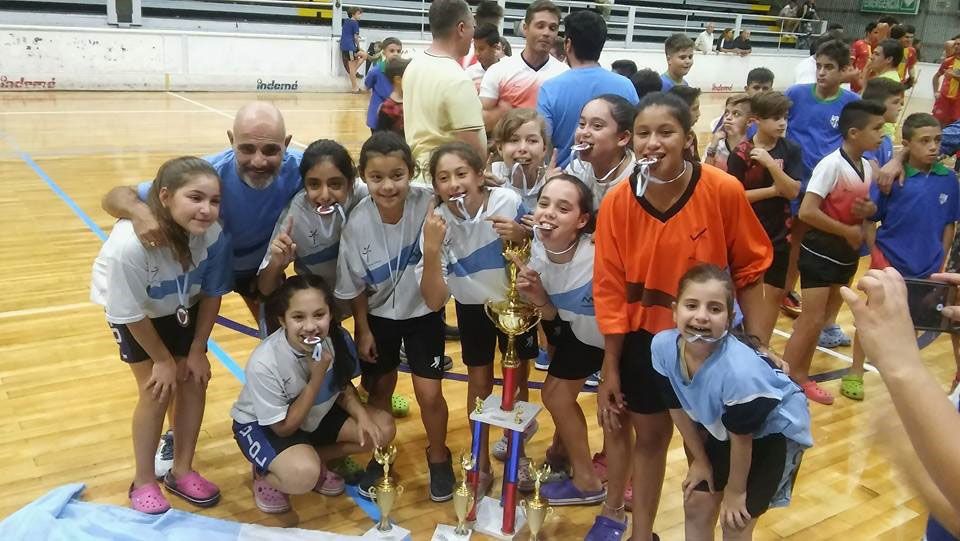 Atlético San Martín y Giol fueron los ganadores de los títulos en infantil masculino y femenino, respectivamente. Los subcampeones fueron Casa de Italia (en varones) y Talleres (en damas).Los goleadores de ambas categorías fueron Batista Comeglio e Ignacio Vílchez y Milena Retamales. La valla menos vencida fue para Giol (en las chicas) y San Martín (en los chicos).