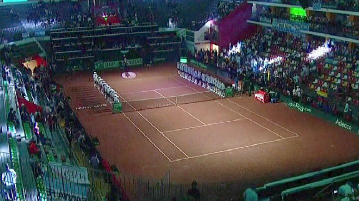 Schwartzman sumó el primer punto para Argentina en San Juan