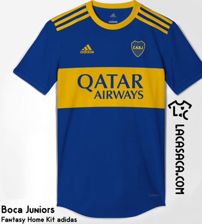 nueva camiseta boca adidas