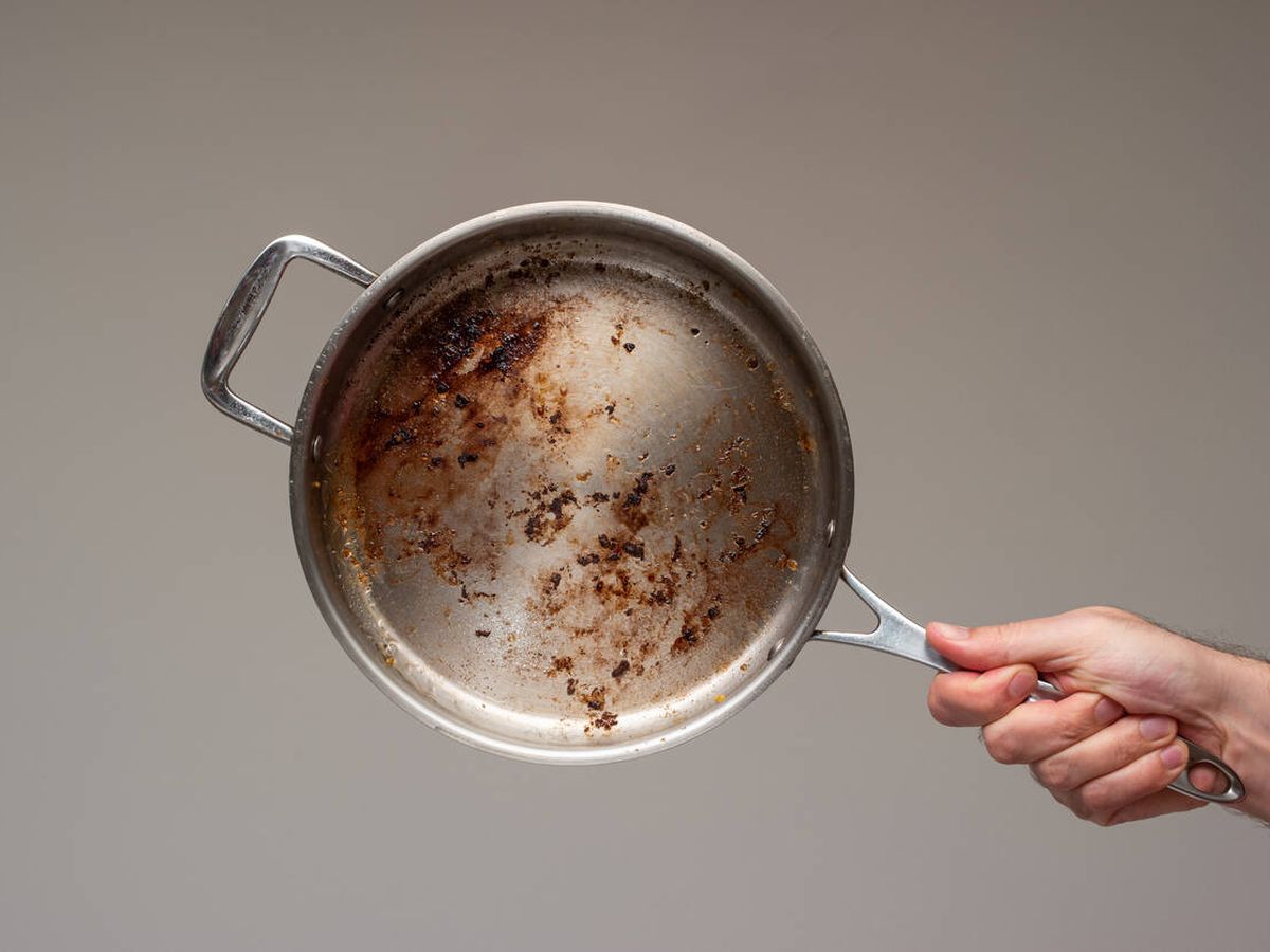 Esta mezcla puede ser útil para la limpieza de ollas y sartenes.  Esta mezcla puede ser útil para la limpieza de ollas y sartenes. 