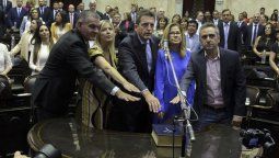 Los símbolos ocultos detrás de la jura de los diputados y la designación de Massa