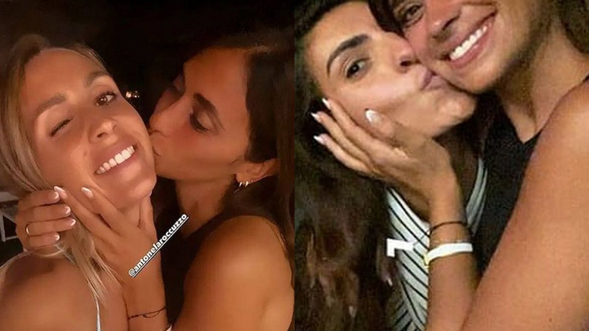 Antonela Roccuzzo la pasó bomba junto a sus amigas