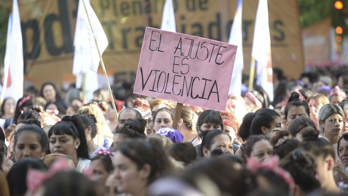 Expresiones de la marcha del 8M.