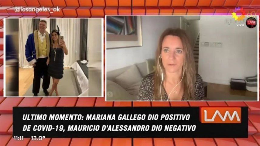 La abogada Mariana Gallego, esposa de Mauricio DAlessandro, dio positivo de coronavirus