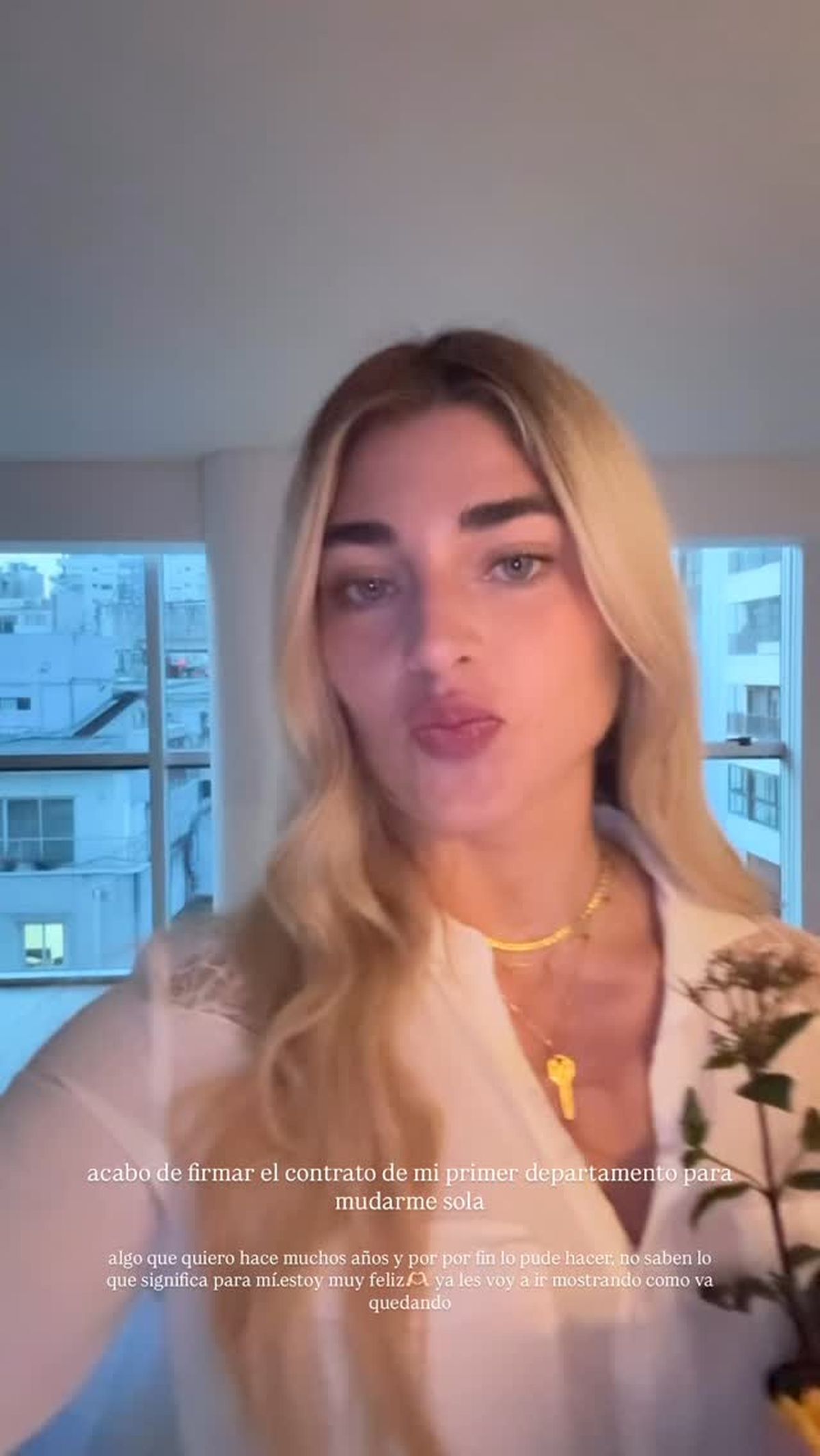 Martita Fort mostró su nuevo departamento. Martita Fort mostró su nuevo departamento.