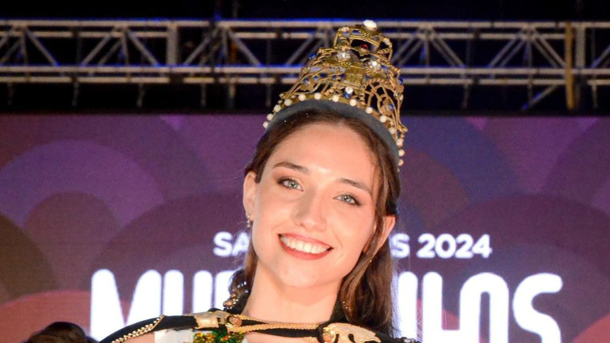 La representante de Pareditas fue coronada con 87 votos como la nueva reina de San Carlos.&nbsp;