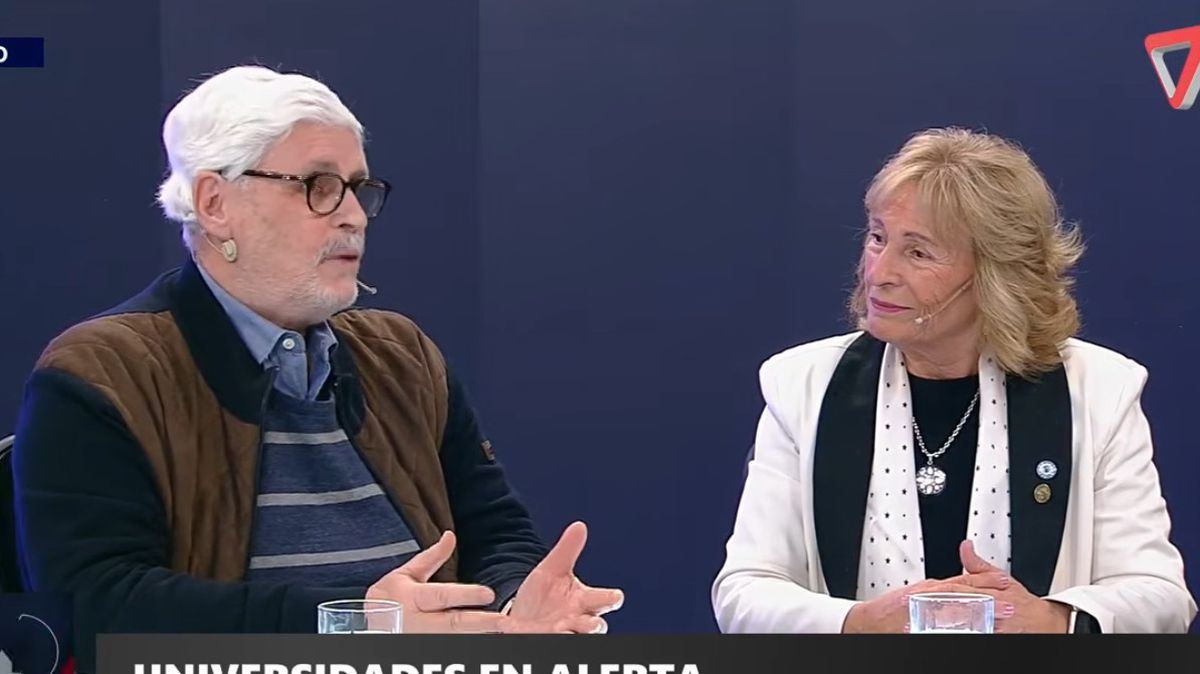 José Balaco, de la UTN, y Esther Sanchez, de la UNCuyo.