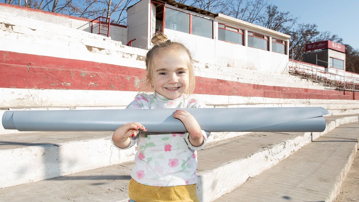 Juanita, con tan solo 4 años, un ejemplo de lucha y resiliencia
