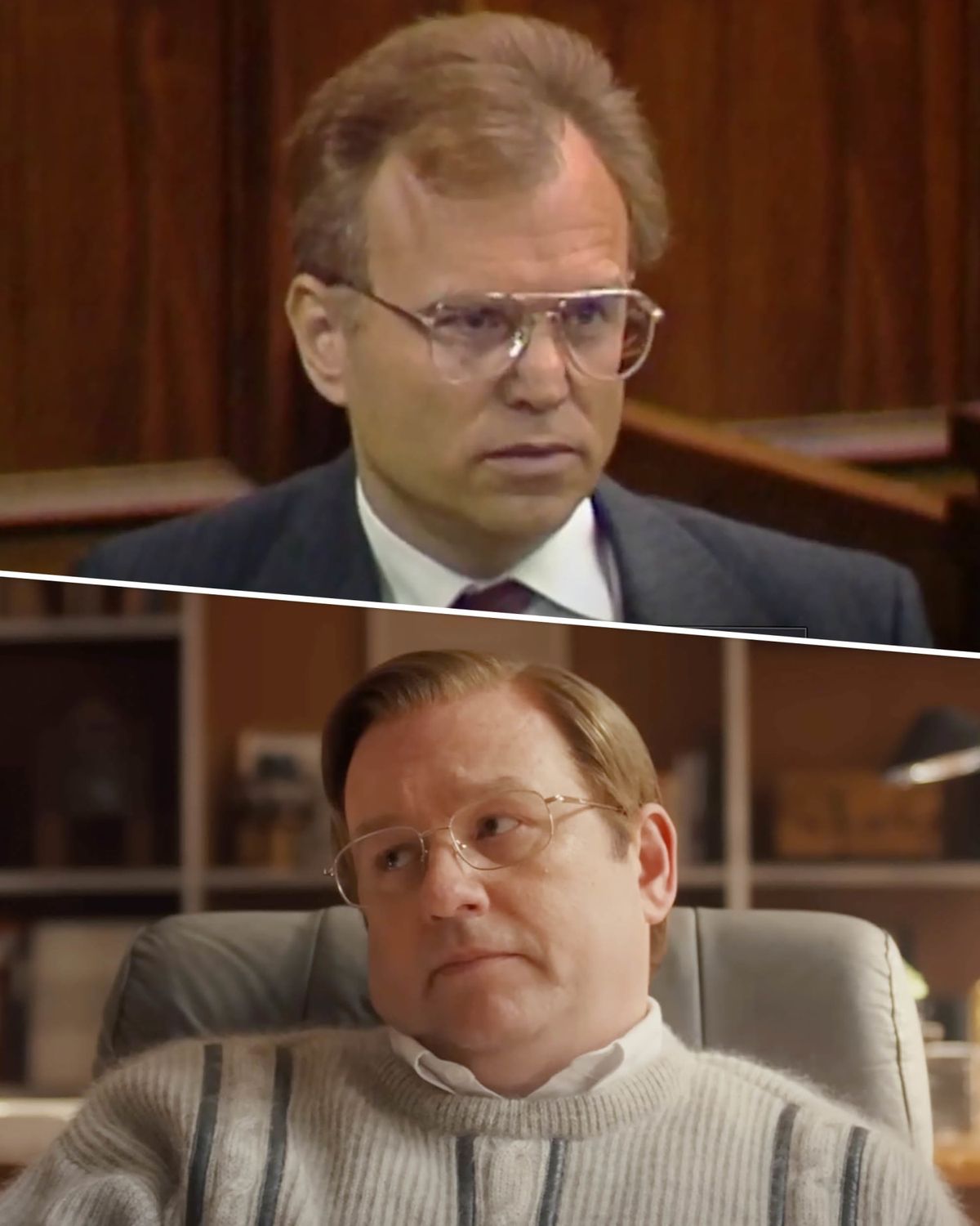 Dallas Roberts da vida al Dr. Jerome Oziel en la serie 'Monsters: The Lyle and Erik Menendez Story'. Dallas Roberts da vida al Dr. Jerome Oziel en la serie 'Monsters: The Lyle and Erik Menendez Story'.