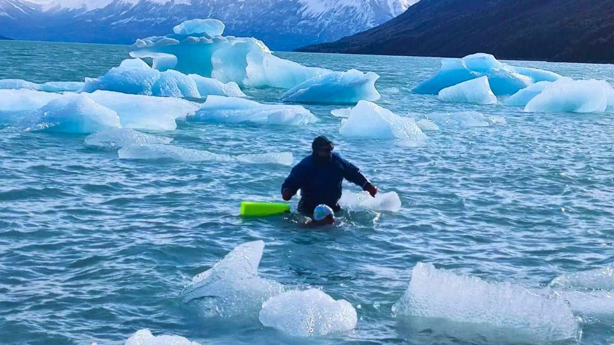 Aguas heladas y horas de esfuerzo. Darío está en la cuenta regresiva para la mayor hazaña de su carrera. Aguas heladas y horas de esfuerzo. Darío está en la cuenta regresiva para la mayor hazaña de su carrera.