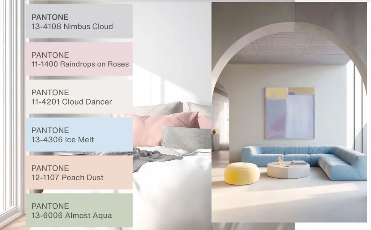 El color Pantone del año 2026, Cloud Dancer, es un color estructural clave cuya versatilidad proporciona un andamiaje para el espectro cromático, permitiendo que todos los colores brillen. Crédito: Pantone. El color Pantone del año 2026, Cloud Dancer, es un color estructural clave cuya versatilidad proporciona un andamiaje para el espectro cromático, permitiendo que todos los colores brillen. Crédito: Pantone.