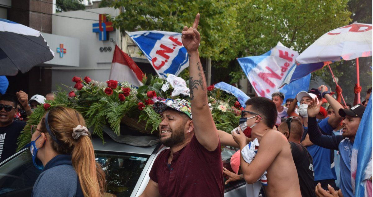 Como ocurrió en Mendoza el domingo y el lunes, este martes Montevideo despidió al Morro García.