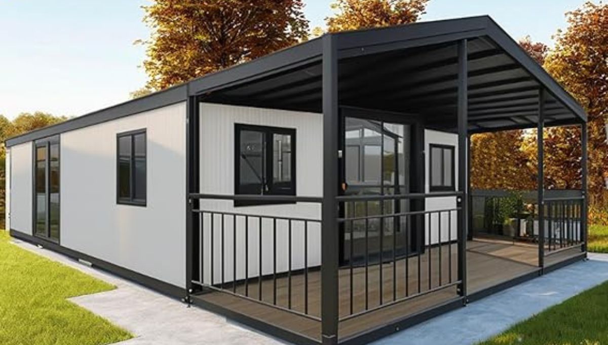 Tres dormitorios y porche: así es la casa prefabricada que se vende por menos de 12.000 dólares