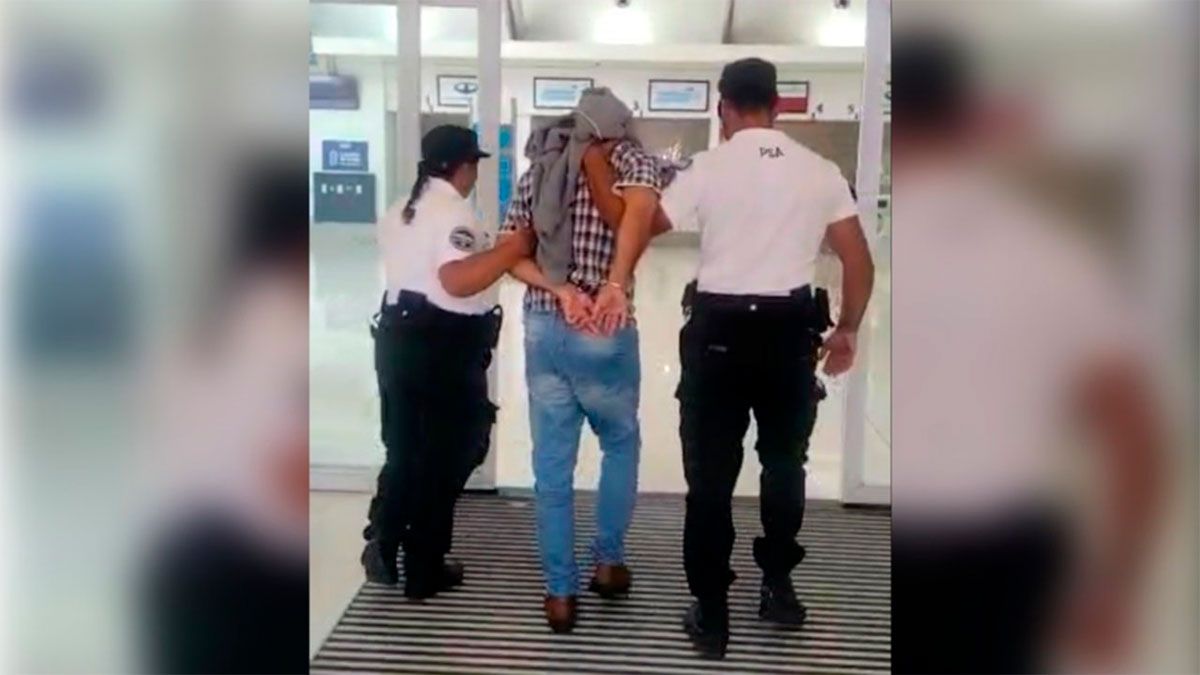 El pastor evangélico de 54 años fue detenido en la vía pública este lunes. (Foto: Policía de Seguridad Aeroportuaria).