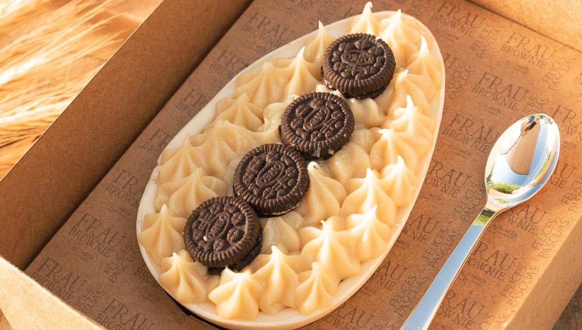 Huevos de Pascuas rellenos de ganache de chocolate blanco. Foto: gentileza lanacion. Huevos de Pascuas rellenos de ganache de chocolate blanco. Foto: gentileza lanacion.