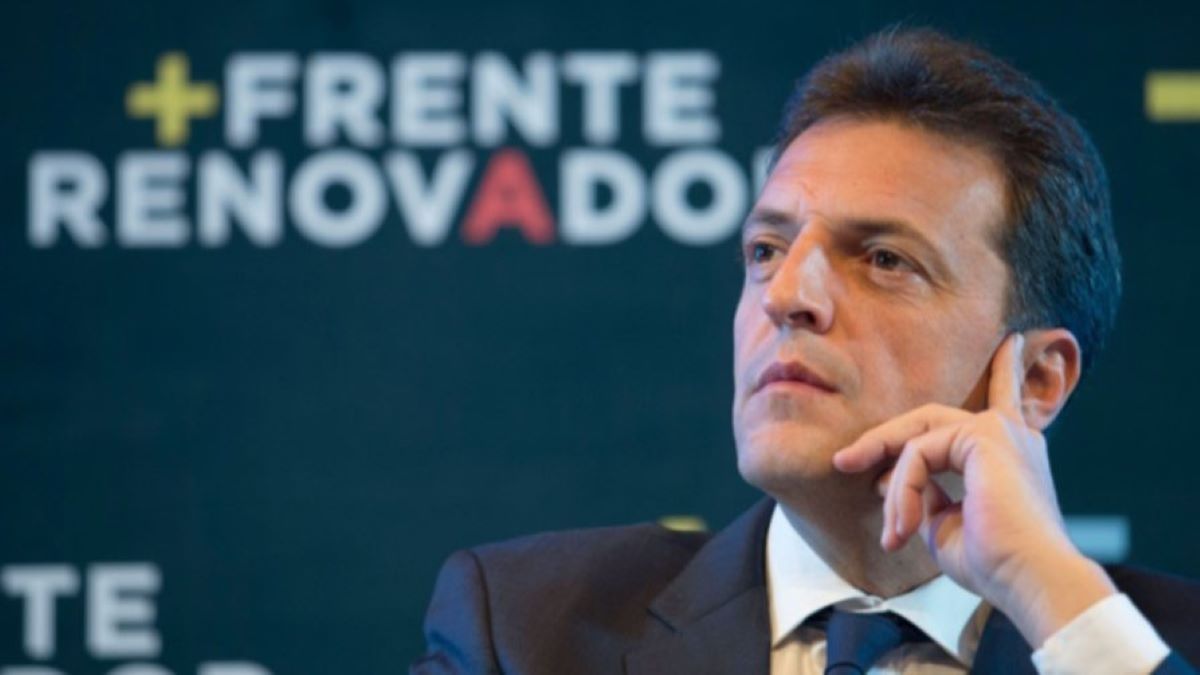 Sergio Massa, durante su campaña a presidente en 2015. Sergio Massa, durante su campaña a presidente en 2015.