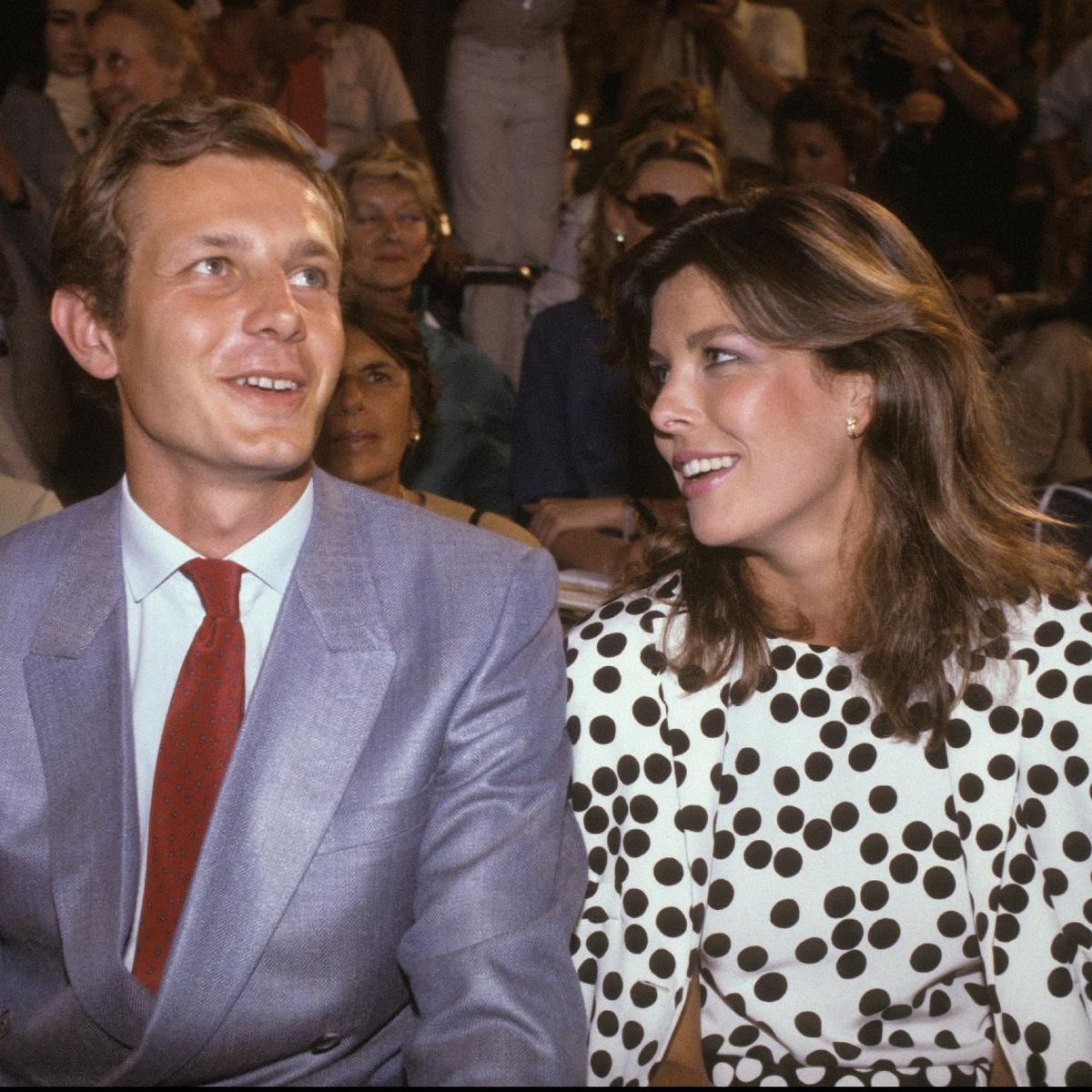 Carolina de Mónaco y Stéfano Casiraghi. Carolina de Mónaco y Stéfano Casiraghi. 