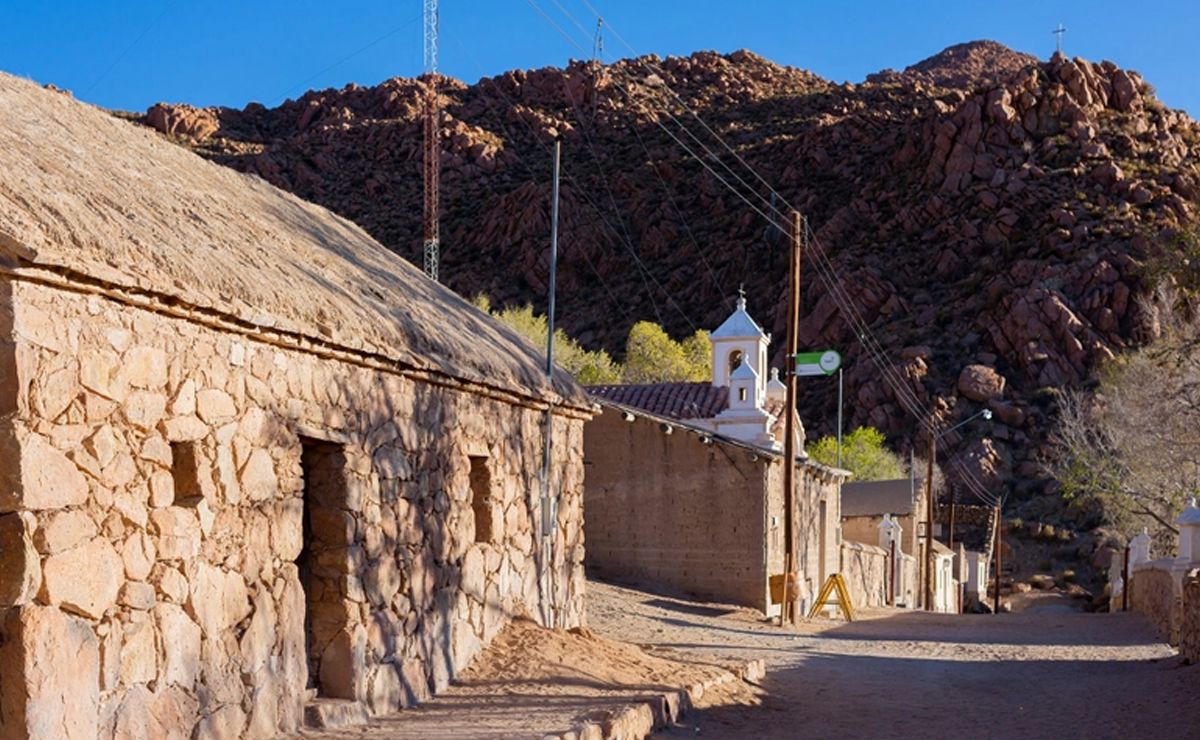 Es uno de los pueblos de Argentina con menos habitantes pero también uno de los más lindos